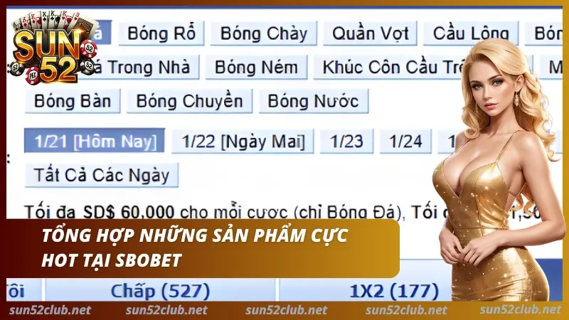Các môn thể thao nổi bật nhất