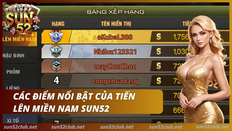 Sảnh Tiến lên miền nam Sun52 4K Sảnh tiến lên miền nam Sun52 sắc nét