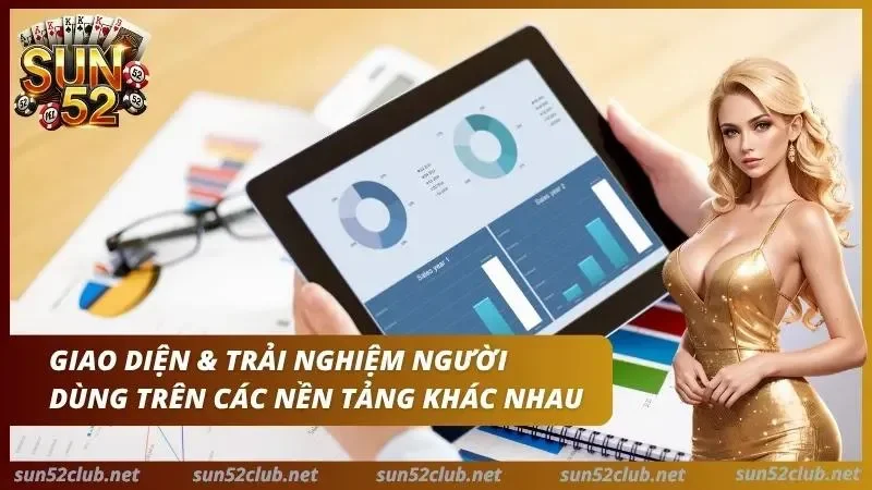 So Sánh Sun52 Vs Sunwin: Chuyên Gia Đánh Giá Chi Tiết 4 Giao diện bắt mắt cùng với trải nghiệm của người dùng trên các nền tảng